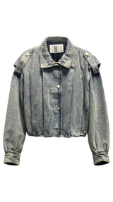 3964 Denim bomber jacket