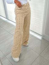 4440 Baggy pants with studs