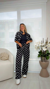 0392 Polka dot sport set