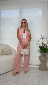 1806 Crop vest and pants set