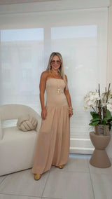 2880 Aladdin strapless jumpsuit