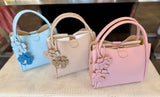 1302 Flowers detail mini bag