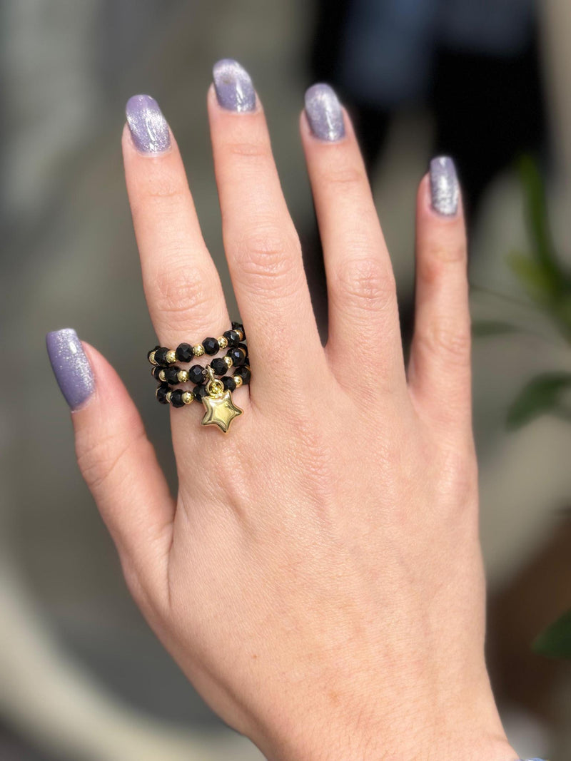 R6024 Elastic star ring