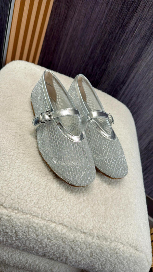 T29 Accept mesh MaryJane ballerine