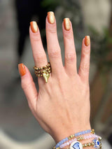 R6036 Elastic heart ring