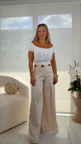 7024 Off shoulder bodysuit