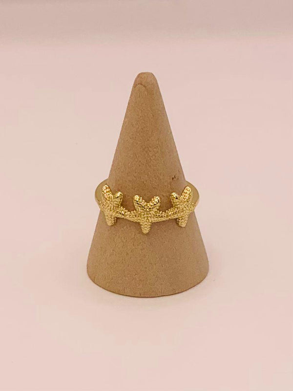 R6028 Mini estrellas de mar ring