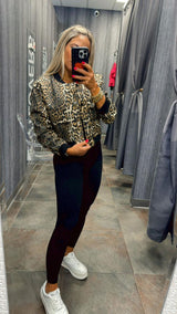 1004 Jacket leopard