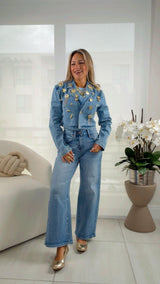 1923 Denim jackets with pins