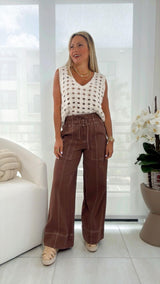 P6150 Cotton twill pants
