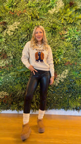 6397 Crewneck bear sweater