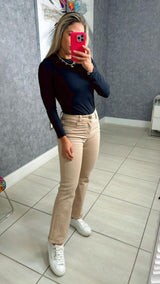 5802 High waist flare jeans