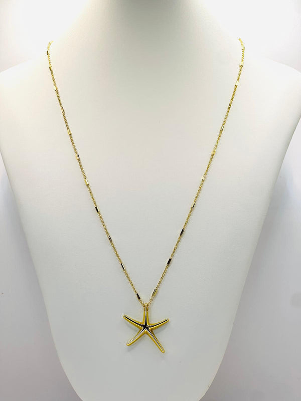 N1154 Marine star necklace