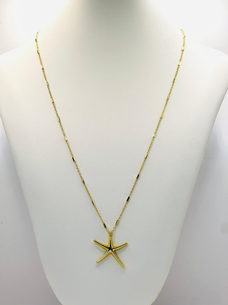 N1154 Marine star necklace