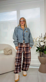 6001 Bubble denim oversized Jacket