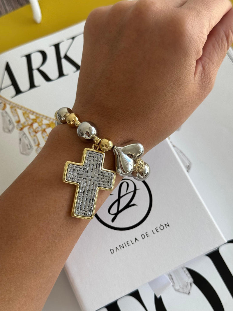 DL02 Cross protection bracelet