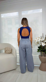 6277 Open back bodysuit