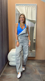 2994 Slouchy relax fit denim overall