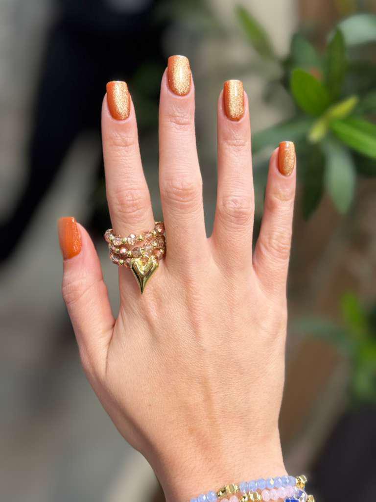 R6036 Elastic heart ring