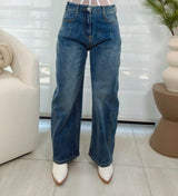 2257 Vintage washed baggy pants