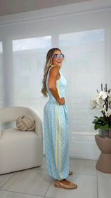 1922 Polka dot print jumpsuit Kiut
