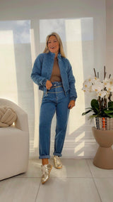 0820 High ruffled waist paperbag pants