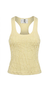 0047 Textured knit top