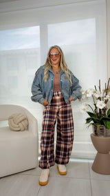 6001 Bubble denim oversized Jacket