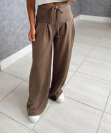 0321 Palazzo pants with darts