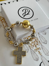 DL02 Cross protection bracelet