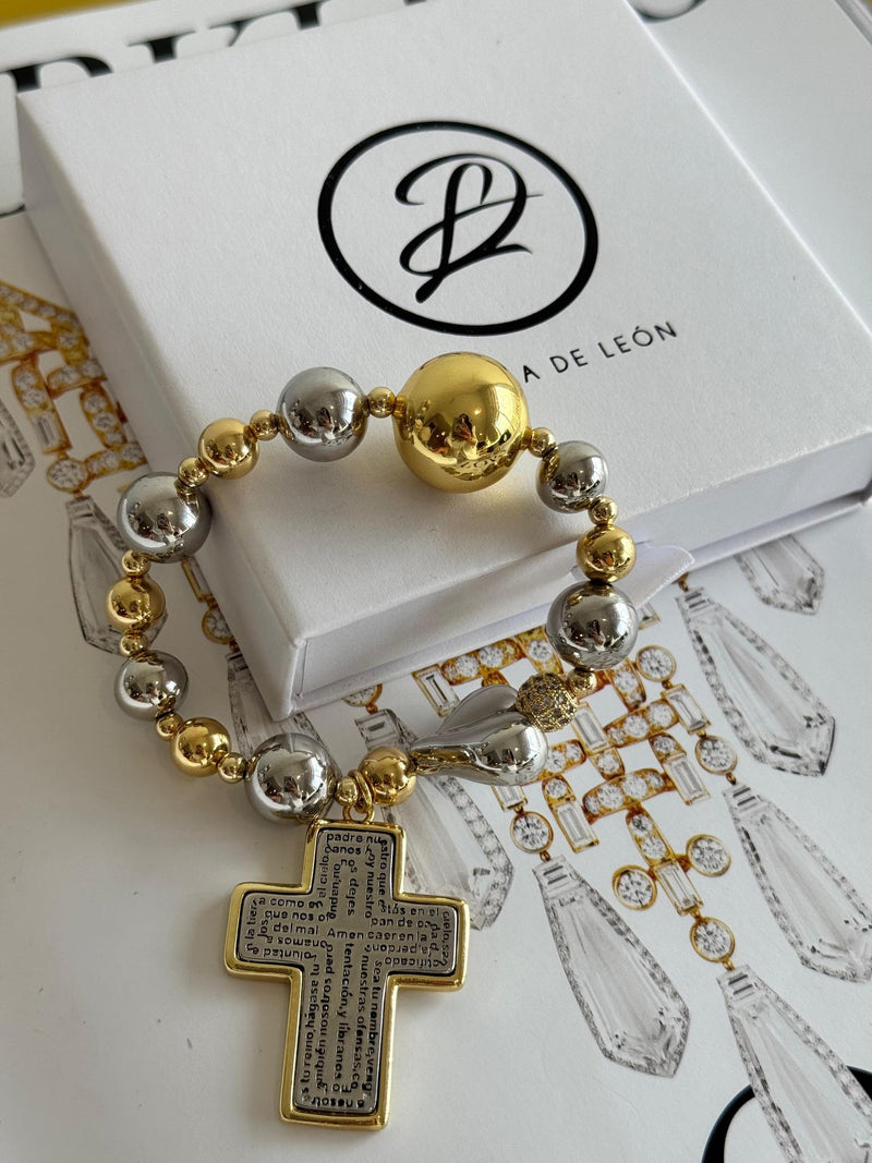 DL02 Cross protection bracelet