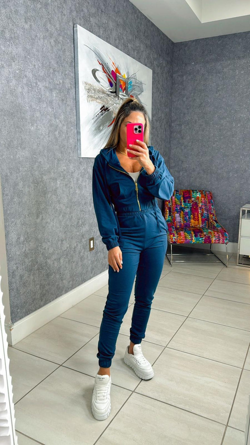 Y101 Drawstring hoodie and jogger set