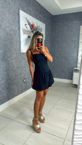 3054 Bubble mini dress