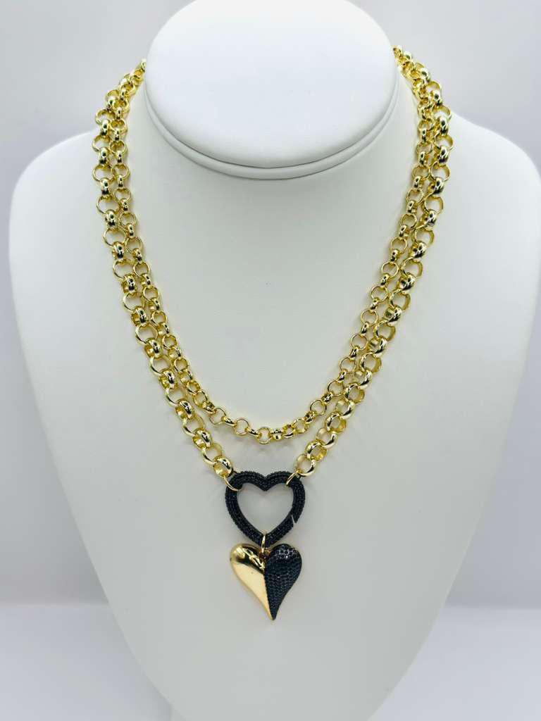 N1178 Macy black heart