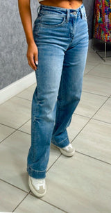 5391 High rise wide leg jeans