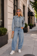 3964 Denim bomber jacket