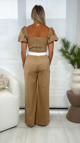 IC42 Linen top and pants set