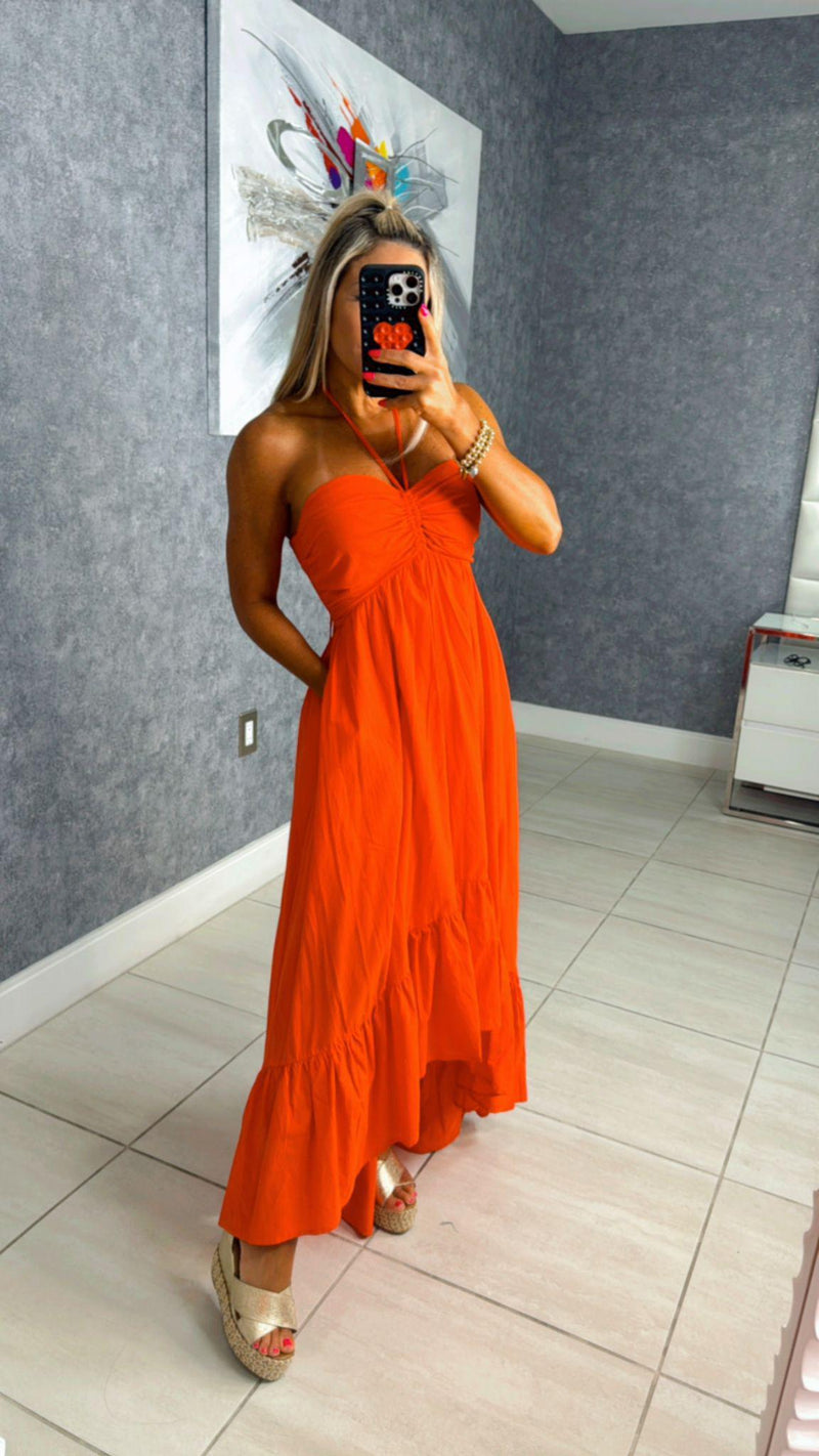 2697 Hi-Low maxi dress