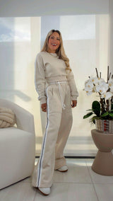 1094 Crop sweater and pants set