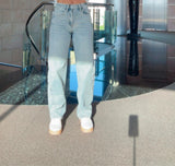 3591 Super high rise curvy barrel pants
