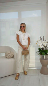 1603 Whisper lace blouse