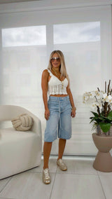 5733 Bermuda denim short