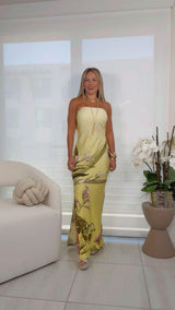 1216 Tube midi dress