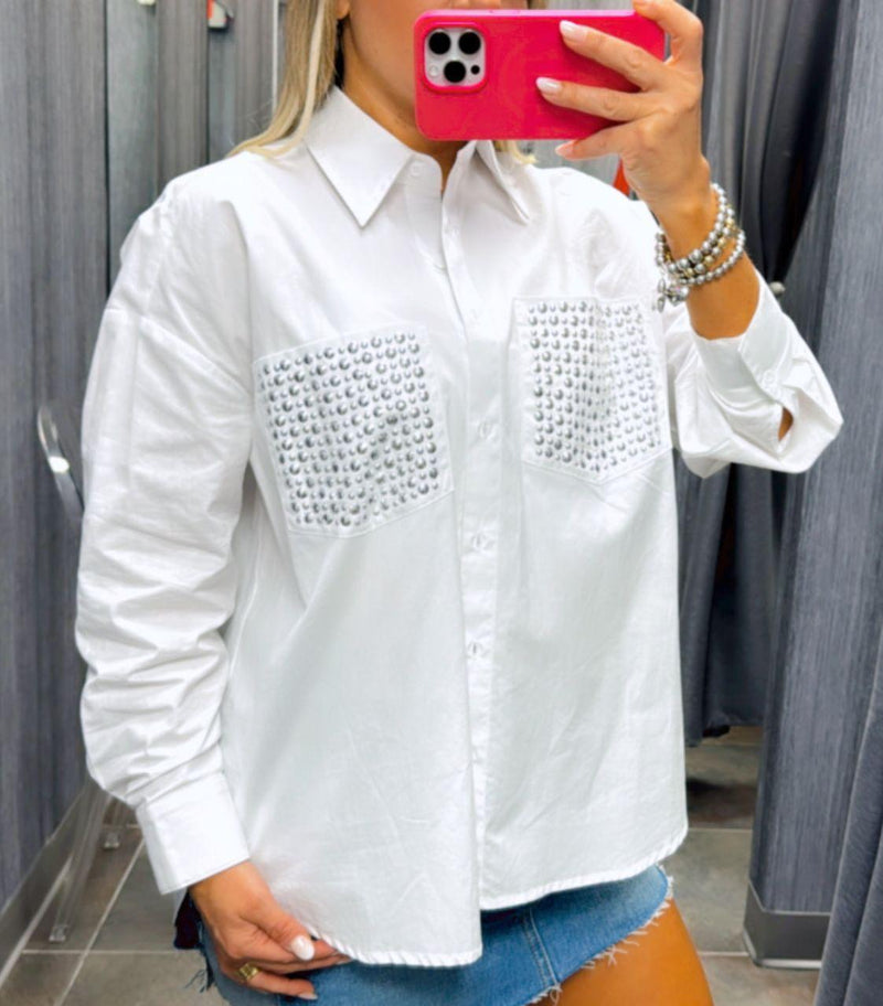 1106 Shirt with stud pocket