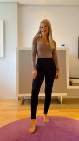 L900 FLeece Lined high-waisted leggings pants