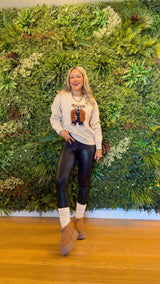 6397 Crewneck bear sweater