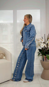 1970 Button denim jacket