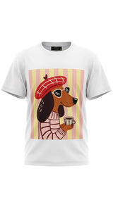 1622 Little french attitude oversize top