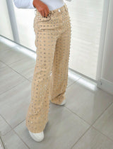 4440 Baggy pants with studs