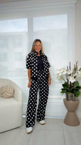 0392 Polka dot sport set